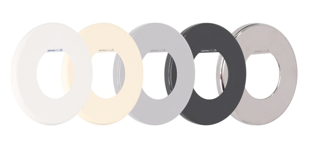 FlexiMini Pure fixation systems and decorative rings - Liner pools